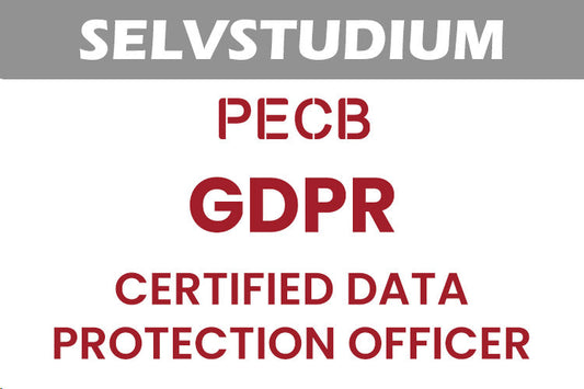 Selvstudium: PECB Certified Data Protection Officer