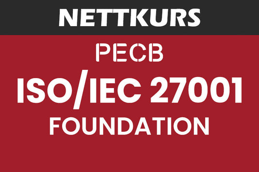 Nettkurs: PECB ISO/IEC 27001 Foundation